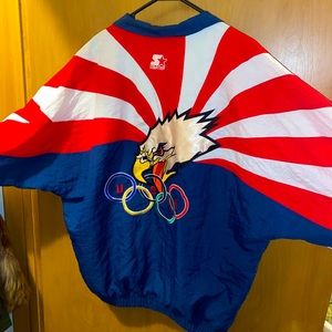 🇺🇸 VINTAGE USA Olympic Starter Jacket🇺🇸